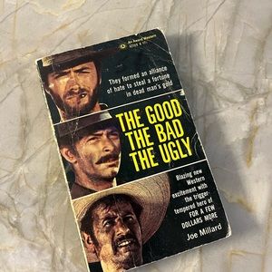 1967 First Edition - The Good The Bad The Ugly - paperback book